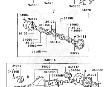 Mitsubishi - Pajero - L149G - 1990 - WMNFX - 4D56