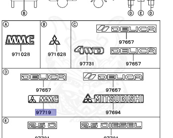 Mitsubishi - Delica Truck - L039G - 1993 - HND - 4D56