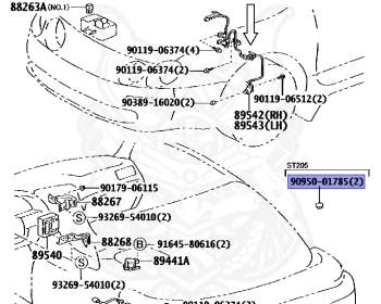 Toyota - Corona - ST203 - 1994 - TR-R TYPE - Manual - 3SFE