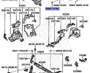 Toyota - Ipsum - ACM26W - 2001 - 240S TYPE - 2AZFE