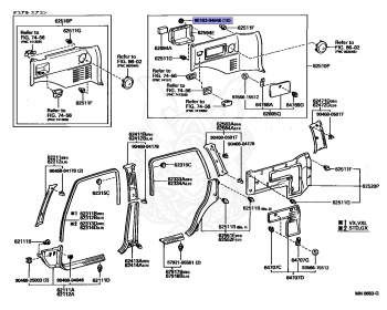 Toyota - Land Cruiser - FZJ80G - 1997 - VX LIMITED TYPE - Automatic - 1FZFE