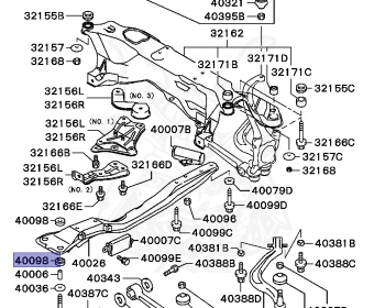 Mitsubishi - Galant - EA1A - 1999 - PRGC8 - 4G93