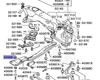 Mitsubishi - Galant - EA1A - 1996 - SRGC5 - 4G93