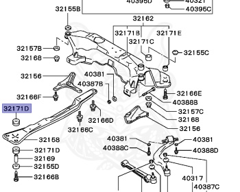 Mitsubishi - Galant - E53A - 1992 - PRGE - 6A11