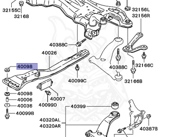 Mitsubishi - Grandis - NA4W - 2003 - LRGY - 4G69