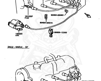 Toyota - Carina - AT150 - 1984 - DX TYPE - 4-DOOR - Manual - 3ALU
