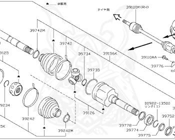 Nissan - X-Trail - T31 - 2013 - X/XTT/GT Grade - WAGON(W) - 4 WHEEL DRIVE(4WD) - MCVT(MCVT) - QR25DE