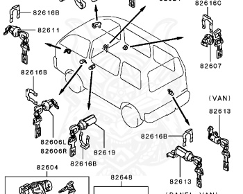 Mitsubishi - Minicab Truck - U42T - 1998 - HNSV7 - 3G83