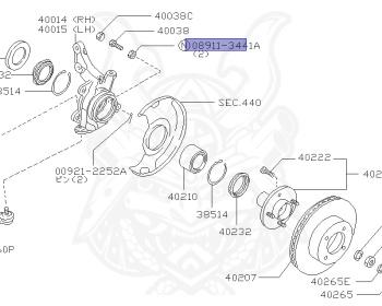 Nissan - Avenir - W10 - 1995 - SALUT - WAGON(W) - 4 WHEEL DRIVE(4WD) - AUTOMATIC TRANSMISSION(AT) - SR20DET