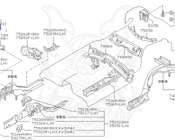 Nissan - Skyline - V35 - 2002 - 300GT - SEDAN(S) - 2 WHEEL DRIVE(2WD) - 5 SPEED A/T(AT.F5) - VQ30DD