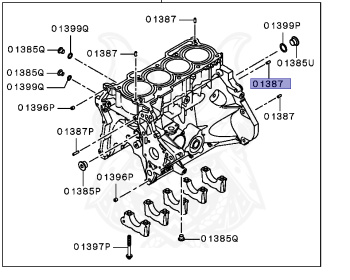 Mitsubishi - Colt - Z21A - 2005 - XSDH8 - 4A90