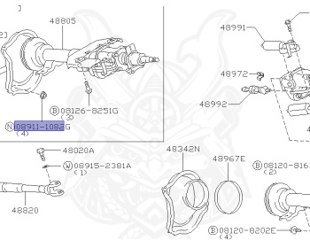 Nissan - Cima - FGY32 - 1994 - Type Limited - SEDAN(S) - 2-link standard (2WD.STD) - AUTOMATIC-FLOOR SHIFT(AT.F4) - VH41DE