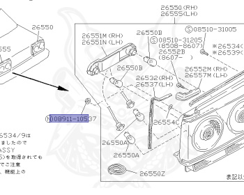 Nissan - Skyline - R31 - 1986 - GT Passage - 4 door hard top (4K) - AUTOMATIC TRANSMISSION(AT) - RB20D