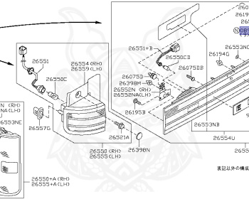 Nissan - Elgrand - E51 - 2005 - HIGHWAYSTAR GRADE - 5 Door Coach (5K) - 2 WHEEL DRIVE(2WD) - AUTOMATIC TRANSMISSION(AT) - VQ35DE