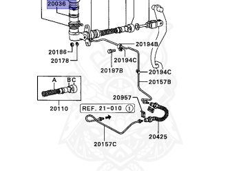 Mitsubishi - Jeep - J53 - 1989 - FT - 4DR6