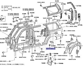 Toyota - Land Cruiser - HDJ101K - 2002 - VX TYPE - Manual - 1HDFTE