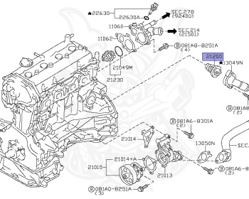 Nissan - X-Trail - T30 - 2006 - SEDAN - WAGON(W) - 4 WHEEL DRIVE(4WD) - AUTOMATIC TRANSMISSION(AT) - QR20DE
