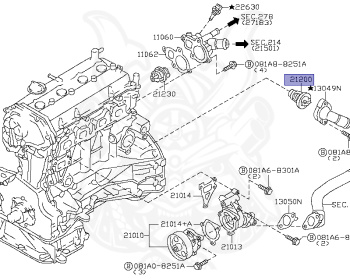 Nissan - Serena - C24 - 2001 - VAN - WAGON(W) - 2 WHEEL DRIVE(2WD) - CVT(CVT) - HIGH ROOF(H/R) - QR20DE