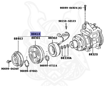 Toyota - Land Cruiser - HZJ75 - 1992 - STANDARD TYPE - CHASSIS FOR FIRE ENGINE - Manual - 1HZ
