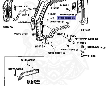 Toyota - Dyna - BU87 - 1993 - TRUCK(PICKUP):TR TYPE - Manual - 14B