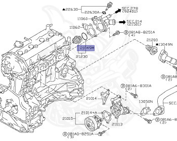 Nissan - X-Trail - T30 - 2003 - X GRADE - WAGON(W) - 2 WHEEL DRIVE(2WD) - AUTOMATIC TRANSMISSION(AT) - QR20DE