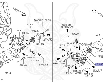 Nissan - Serena - C25 - 2010 - 20G Grade - WAGON(W) - 4 WHEEL DRIVE(4WD) - CVT(CVT) - MR20DE