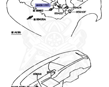 Toyota - Corolla - AE91 - 1988 - SE TYPE - 4-DOOR - Manual - 5AFE