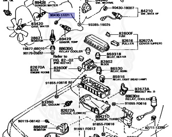 Toyota - Chaser - LX80 - 1989 - XG TYPE - HARDTOP - Manual - 2LT