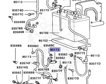 Mitsubishi - Pajero - L149G - 1990 - WMNFX - 4D56