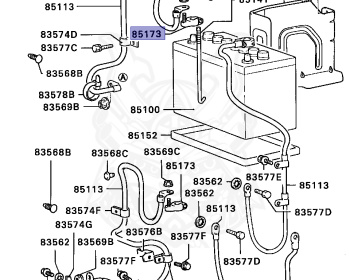 Mitsubishi - Pajero - L044G - 1986 - WNTX - 4D56