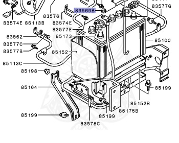 Mitsubishi - Pajero - V45W - 1990 - GNHM - 6G74