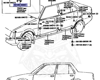 Toyota - Corolla - EE80 - 1985 - GL TYPE - 4-DOOR - Manual - 2ELU