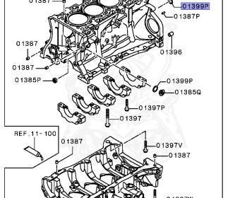 Mitsubishi - Lancer Evolution X - CZ4A - 2008 - SMGFZ - 4B11T