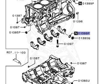 Mitsubishi - RVR - GA3W - 2017 - XTLH - 4B10