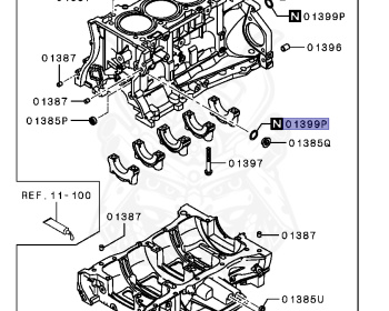 Mitsubishi - RVR - GA3W - 2011 - XTLH - 4B10