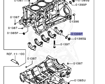 Mitsubishi - Galant Fortis - CY4A - 2010 - STMHZ8 - 4B11