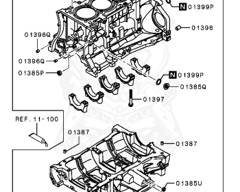 Mitsubishi - RVR - GA4W - 2012 - XTHXZ - 4J10
