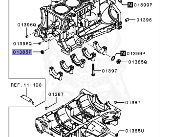 Mitsubishi - RVR - GA4W - 2013 - XTHX - 4J10