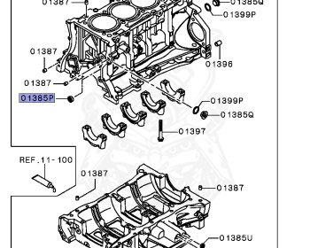 Mitsubishi - Galant Fortis - CY6A - 2013 - STMXZ - 4J10