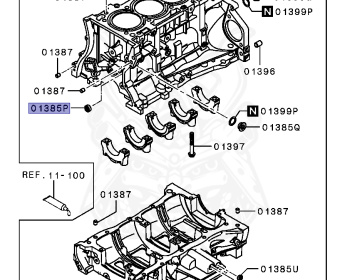 Mitsubishi - RVR - GA4W - 2013 - XTHXZ - 4J10