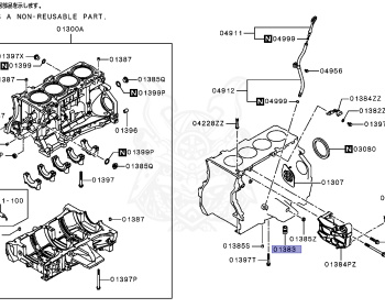 Mitsubishi - Outlander PHEV - GG2W - 2012 - XDSHZ - 4B11