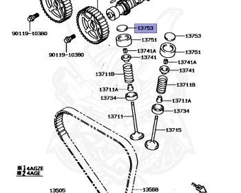 Toyota - Corolla - AE92 - 1990 - Manual - 4AGE