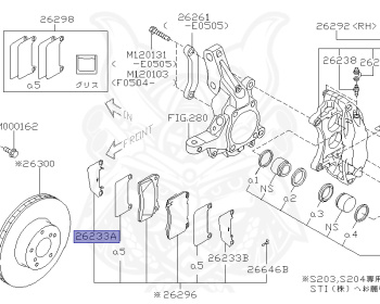 Subaru - Impreza WRX STI - GDB - Jan-2006 - RAR - Sedan - 4W - 6-speed manual transmission - Right hand - EJ207