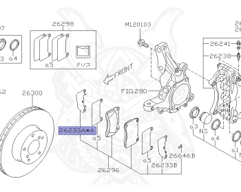 Subaru - Impreza WRX STI - GRF - Jan-2012 - STIAﾗｲﾝS - Wagon - 4W - Automatic transmission - Right hand - EJ257
