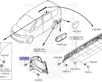 Nissan - Serena - C26 - 2013 - 20S GRADE - WAGON(W) - 2 WHEEL DRIVE(2WD) - ECVT(ECVT) - MR20DD