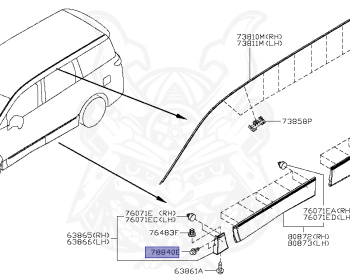 Nissan - Elgrand - E52 - 2011 - HIGHWAYSTAR GRADE - 5 DOOR WAGON(5WAG) - 4 WHEEL DRIVE(4WD) - CVT(CVT) - VQ35DE