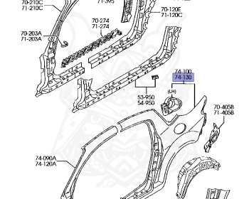 Mazda - RX-8 - SE3P - Feb-2003 - Right hand - 13-MSP