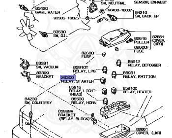 Toyota - Crown - YS130 - 1989 - STANDARD TYPE - SEDAN - Manual - 3YP