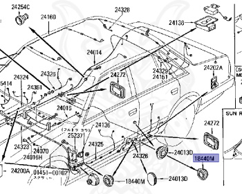 Nissan - Laurel - C31 - 1984 - SGL TYPE - SEDAN(S) - AUTOMATIC TRANSMISSION(FA) - Z20S