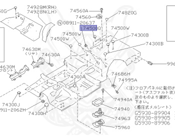 Nissan - Skyline - R31 - 1987 - GT TYPE - 4 door hard top (4K) - AUTOMATIC TRANSMISSION(AT) - RB20T